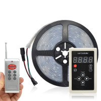 Комплект управляемой светодиодной ленты SPI WS2811 SMD 5050 RGB (Многоцветная) 30 led/m - 10м Комплект управляемой светодиодной ленты SPI WS2811 SMD 5050 RGB (Многоцветная) 30 led/m - 10м