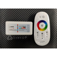 RGB контроллер с сенсорным пультом DC 12-24V 18A