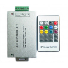 RGB контроллер с пультом 20 кнопок DC 12-24V 12A
