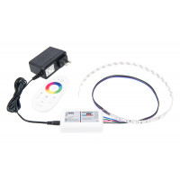 RGB контроллер с сенсорным пультом DC 12-24V 18A