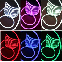 Светодиодный неон SMD5050, RGB (Многоцветный), 25x15 мм Светодиодный неон SMD5050, RGB (Многоцветный), 25x15 мм