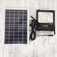 Светодиодный прожектор на солнечной батареи HX-B30W-65K