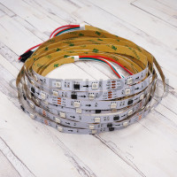 SPI Светодиодная лента WS2811 SMD 5050 RGB 30 led/m 12V IP33 (Открытая)