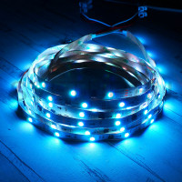 SPI Светодиодная лента WS2811 SMD 5050 RGB 30 led/m 12V IP33 (Открытая)