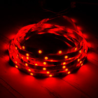 SPI Светодиодная лента WS2811 SMD 5050 RGB 30 led/m 12V IP33 (Открытая)