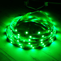 SPI Светодиодная лента WS2811 SMD 5050 RGB 30 led/m 12V IP33 (Открытая)