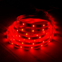 SPI Светодиодная лента WS2811 SMD 5050 RGB 30 led/m 12V IP67 (ПВХ-трубка)