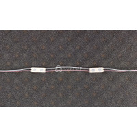 Светодиодный модуль с линзой B2 SMD2835, 12 V, 1W IP67, 41*13 мм. 