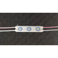 Светодиодный модуль с линзой B3 SMD2835, 12 V, 1.2W IP67, 60*13 мм. 